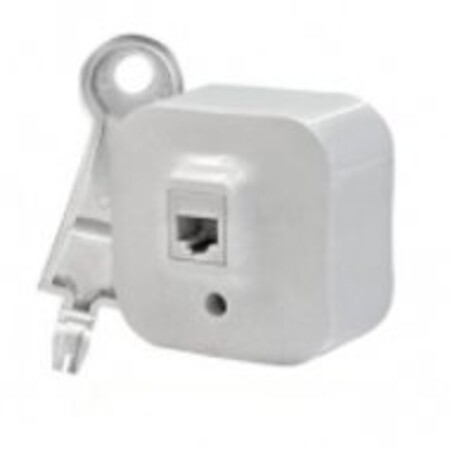 Компьютерная розетка RJ 45 - категория 5e - UTP. Цвет Белый. Legrand Quteo (Легранд Кутео). 782224