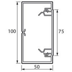 Кабель канал 100х100 legrand