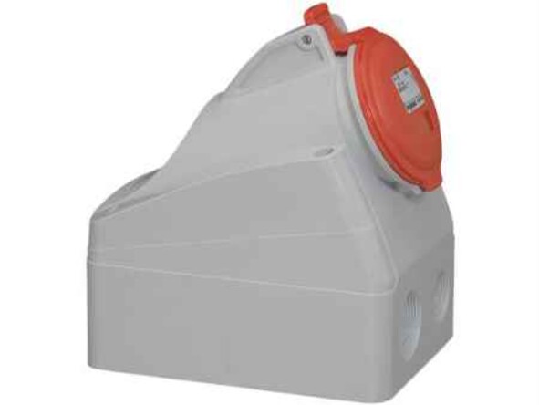 Розетка накладная - P17 Tempra Pro - IP 44 - 200/250 В~ - 32 A - 3К+З. Legrand (Легранд). 555255
