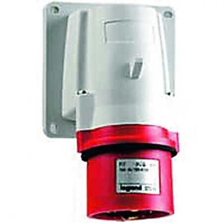 Накладная вилка - P17 Tempra Pro - IP 44 - 200/250 В~ - 32 A - 3К+Н+З. Legrand (Легранд). 058286