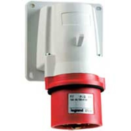 Накладная вилка - P17 Tempra Pro - IP 44 - 380/415 В~ - 32 A - 3К+Н+З. Legrand (Легранд). 058289