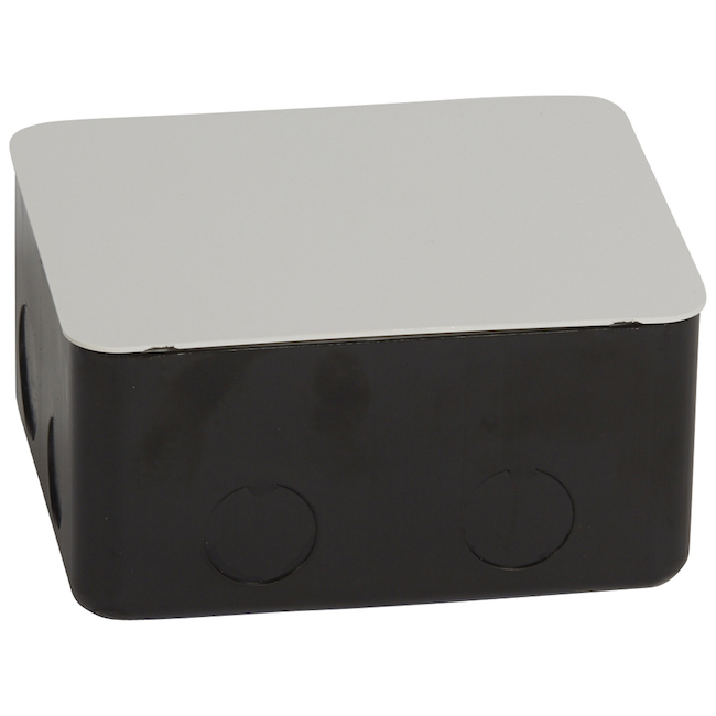 Коробка монтажная на 4 модуля металлическая для выдвижного розеточного блока. Legrand(Легранд). 054001