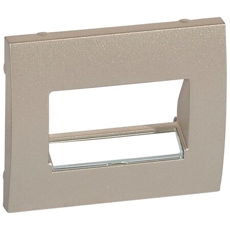 Розетка компьютерная двойная RJ45х2, UTP, кат. 5е. Цвет Титан. Legrand Galea Life (Легранд Галея Лайф). 775762+771475