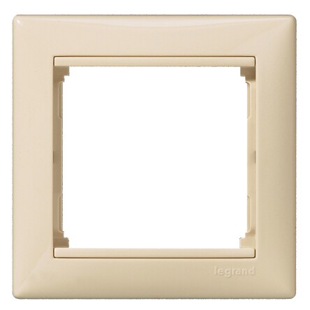 Рамка на 1 пост. Цвет Слоновая кость. Legrand Valena Classic (Легранд Валена Классик). 774351