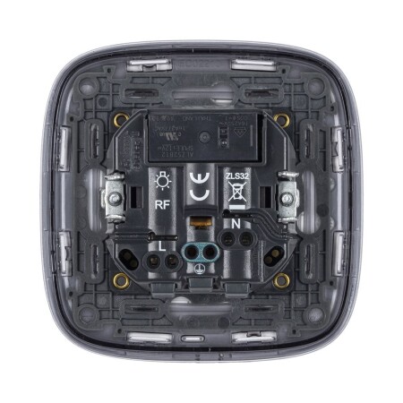 Умная розетка 2К+З 16А 230В со шторками. Цвет Слоновая кость. Valena Allure NETATMO. 752694
