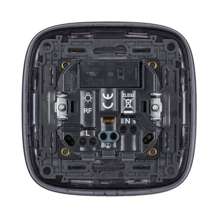 Умная розетка 2К+З 16А 230В со шторками. Цвет Алюминий. Valena Allure NETATMO. 752794